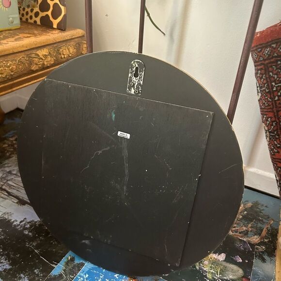 Vintage Whimsical Celestial Sun Moon Crescent Face Wall Mirror 15.5" - Picture 4 of 16